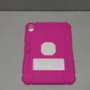 BMOUO Case for iPad (A16) 11th Generation 11 Inch 2025/iPad 10th Generation 10.9" 2022 - with Kickstand & Pencil Holder, Heavy Duty Shockproof Protective iPad 11th 10th Generation Case, Rose Pink