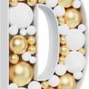 3FT Large Marquee Letters Mosaic Balloon Frame Pre-cut Foam Board Marquee Light Up Letters D for Birthday Party Decorations,Wedding,Baby Shower DIY Party Supplies (Letter D)