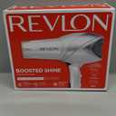 REVLON Dry Max Hair Dryer with Diffuser for Natural Curls| Prevents Frizz, Speeds Drying Time, and Reduces Damage, Plus Concentrator for Precise Styling, 1875 Watts (Silver)