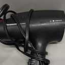 Panasonic nanoe Compact Hair Dryer for Healthy-Looking Hair, 1400W Portable, Folding Handling and QuickDry Nozzle for Fast Drying  EH-NA27-K (Black/Pink)