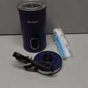 Spacekey Milk Frother, 4-in-1 Electric Frother for Coffee, 10.1oz/300ml Automatic Warm and Cold Foam Maker with Mute Mode, Temperature Control Milk Steamer for Latte, Easy to Clean