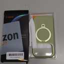 TORRAS Q3 Wind Flow for iPhone 17 Pro Case Silicone, Fit for MagSafe, Magnetic 360 Spin Stand with Camera Control, Liquid Silicone Rubber Soft Phone Case for iPhone 17 Pro 6.3'', Matcha Green