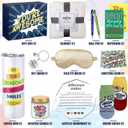 Singhoow 13 Pcs Christmas Thank You Gift Box for Women Teacher Appreciation Week Employee Appreciation Gift Basket Pens Cards Bath Salt Ball Mug for Xmas Coworkers Teacher Nurse Mom Staff Volunteer