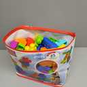 Mega Bloks First Builders Toddler Blocks Toys Set, Big Building Bag with 80 Pieces and Storage, Ages 1+ Years