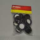 Super Sliders Secure Grip Formed Felt Movers for Furniture to Protect Hard Surfaces, 1.5", Brown (20 Pack)