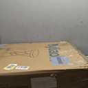 Cocktail Table 28in Folding Round High Top Indoor Outdoor with Removable Legs, Tall Bistro Foldable Bar Height Table for Parties, Patio, Backyard, Dining, Wedding, White- 2PCS