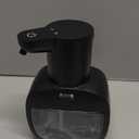 Automatic Liquid Soap Dispenser with 500ml /17oz Capacity, Touchless Soap Dispenser with 4 Level Adjustable, Rechargeable, Wall-Mounted, Waterproof for Kitchen, Bathroom, Hotel, Restaurant (Black)