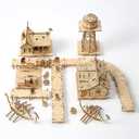 Mechanical 3D Wooden Puzzles, Brain-Teasing Puzzle Game for Every Occasion, Ideal Gifts for Teens and Adults (Viking Fishery)