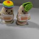 10PCS Mini Emotional Support Potato Doll Positive Crochet Animals Desk Decor Birthday Gifts for Women Men Him Her Friend Teacher Sister, 3.9 inches x 3.9 inches x 9.8 inches