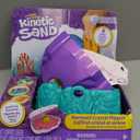 Kinetic Sand, Mermaid Crystal Playset, Over 1lb of Play Sand, Gold Shimmer Sand, Storage and Tools, Sensory Toys for Kids Ages 3 and up