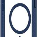 Incipio AeroGrip Series Protective Case with MagSafe for iPhone 14 – Slim Design, 16-Foot Drop Protection, Ergonomic Grip, Scratch-Resistant, Durable and Stylish iPhone Cover – Navy/Clear