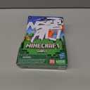 Nerf MicroShots Minecraft Ghast Mini Blaster, Minecraft Ghast Mob Design, Includes 2 Official Elite Darts, Pull-Down Priming Handle, Multicolor