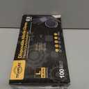 TitanFlex Heavy Duty Black Nitrile Gloves, 6 Mil, Fully Textured, Mechanic Disposable Gloves, Latex Free, Powder Free
