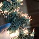 Ultra-Bright Connectable Clear Christmas Light Set 300Count 63.8Feet(2Sets-Each 150Lights) Incandescent Bulb Mini String Light for Indoor Outdoor Christmas Tree Wedding Garden Holiday Party