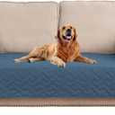 fuguitex Waterproof Dog Bed Cover Couch Cover for Pet Anti-Slip Cat Mat Pet Pad Blanket for Sofa Chair Recliner Bed Furniture Protrctor (30x53 Inch (Pack of 1), Blue)