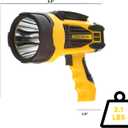 STANLEY FATMAX SL10LEDS Rechargeable 2200 Lumen Lithium Ion Ultra Bright LED Spotlight Flashlight with USB Power Charger