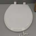 Mayfair NextStep Slow-Close Toilet Seat with Built-In Toddler Potty Training Seat, Removable, White, Round