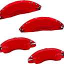 AOOA Caliper Covers Red Aluminum Brake Caliper Covers Fit for Mustang Mach-e 2021-2025(19 wheels and above