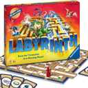 Ravensburger Labyrinth Board Game - A Strategic Maze Challenge for Family Nights - Find Treasures & Block Opponents - MESH Accredited - Great Birthday Gift - 2-4 Players - Kids Ages 7-10 and Older