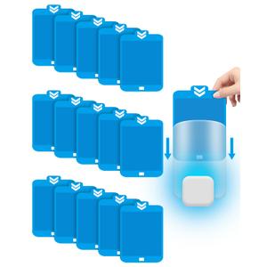 15 Pack Refill Cartridges Kit Compatible with Raid Plug-in Blue Light Indoor, Replacement Glue Cards Refillable Glue Boards Sticky Glue Pads