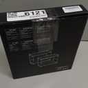 SRIWATANA 2 Pack Bathroom Counter Organizer, 2 Tier Countertop Organizers, Kitchen Counter Shelf Spice Rack Countertop Storage Wood Shelf - Carbonized Black