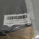 ODODOS Women's Crossover Yoga Shorts with Back Pocket, 8" Buttery Soft V High Waist Lounge Biker Shorts, Charcoal, Small 