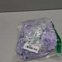 Aiwpstoin Infant Baby Girl Romper Dress Sleeveless Bow Flower Lace Tulle Dress Bodysuit Headband Newborn Summer Outfits (12-18 Months, Purple)