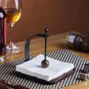 Napkin Holder for Table, Wood Napkin Holders for Paper Napkins, Cocktail Napkin Holder, Suitable for Kitchen, Restaurant, Bar, Office, Parties, Home Dcor, Hotel, Cafe (South American black walnut)