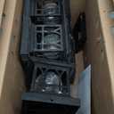 Fence Post Solar Lights, Crackle Glass Solar Post Cap Lights, 20 Lumens, Warm White & RGB Automatic Cycling 2 Modes for 3.6x3.6 4x4 4.5x4.5 5x5 Vinyl Wooden Posts Decoration, Black (6 Pack)