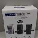 Wi-Fi Smart Door Lock, Keyless Entry Door Lock with Knob, Keypad Door Lock with Handle, Smart Locks for Front Door, Door Knob with Code, No Hub Required, APP Remote Control (Matte Black)