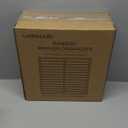 walowalo Bamboo Marker Organizer for 280 Markers Christmas Gifts Durable Pencil Holder Desk Storage Large for Artists Teachers Students Classroom Birthday Gifts No Assembly Required 28-Compartments