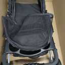 VEVOR Pet Stroller, 35 lbs Weight Capacity, Foldable Dog Cart, 3 Wheels Cats Carts with Mesh Windows and Cup Holders, Portable Pet Carrier Stroller with Brake, for Small to Medium Pets