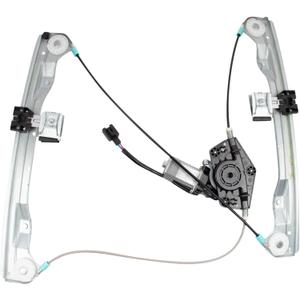 TRQ Front Left Power Window Regulator & Motor Assembly Drivers Side Compatible with 2006-2012 Ford Fusion 2006-2011 Mercury Milan FO1350166