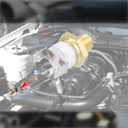 X AUTOHAUX Universal Automotive Radiator Engine Cooling Fan Temperature Thermo Sensor Switch 1/8'' NPT 185-200 Degrees on 164 Degrees Off