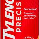 2 x Tylenol Precise Warming Pain Reliever Cream, Maximum Strength 4% Lidocaine Warming Pain Cream for Back, Knee & Joint Pain, Fast-Acting, Penetrating Pain Relief Cream, Light Scent, 4 oz