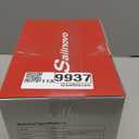 Sailnovo 3 in 1 Pasta Maker Machine - 9 Adjustable Thickness Settings Aluminum Alloy Pasta Roller & 2 Width Cutters for Fresh Spaghetti, Fettuccini, Lasagna, Dumplings - Stainless Steel, Silver