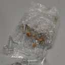 Yungyan 50 Pieces Small Mini Glass Bottles Jars with Cork Stoppers Set, Tiny Cork Glass Bottles with Eye Screws and Small Funnel for Decoration, Art Crafts, DIY Projects, Party Favors(5ml)