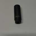 Oxygen Sensor Socket with Side Wire Cutout 3/8 Inch Drive x 7/8 (22mm) fits All Vehicle O2 Removal and Installation Offset Oxygen Sensor Socket (Black)