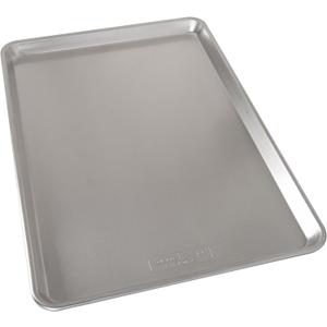 Nordic Ware Extra Large Baking Sheet, 21 x 15 inches, XL Big sheet pan Natural Uncoated Aluminum, Reinforced Steel Rim Prevents Warping, 1pk Big Sheet, 1-pack