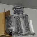 6PCS Adjustable Height Bed Support Legs, 7.3-12 In, Metal Heavy Furniture Legs with Rubber Non-Slip Base for Sofa/Cabinet/Couch/Dresser/Table, Furniture Feet Replacement for King Queen Bed Frame Slat