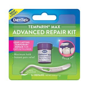 DenTek Temparin Max Advanced Dental Repair Kit, 13+ Repairs (EXP 2029/03)