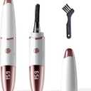 Heated Eyelash Curler Heated Lash Curler 24 Hours Long Lasting Electric Eyelash Curler Fast Heat Up Within 10s Heat Eye lash curlers for Women Rechargeable TypeC 4 Heating Modes