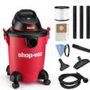 Shop-Vac 6 Gallon 3.0 Peak HP Wet Dry Vacuum, 3 in 1 Function Heavy-Duty Shop Vacuum with Filters, Attachments, Ideal for Home, Jobsite, Garage, Car & Workshop. 5971636