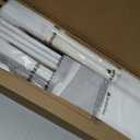 Baby Bed Rail Guard for Toddlers, Reinforced 78.7in Toddler Bed Rails for Queen, King Bed with Height Adjustable, Extral Tall Child Safety Side Railing Guards/Bedrail for Kids,White/Grey, 1 Side, 1 Side Queen/King - Screw Fix