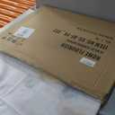 Briful Abstract Canvas Wall Art - Indigo, White, Gold - Modern, Living Room & Bedroom - 20'' x 28''