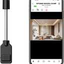 Gooseneck Camera - Portable Plug-in WiFi cam 4K Ultra HD with Remote Monitoring for Home Security, Baby Monitor & Office Pet/Nanny Monitor Mini Cameras