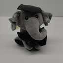 Geelin 10'' 2025 Graduation Elephant Plush with Picture Frame for 4'' x 6'' Photo Cap Tassel Kids Graduation Gifts Stuffed Elephant for Granddaughter Son Girls Boys Preschool Kindergarten School
