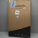 Metal Freestanding Dog Gates with Door for Outdoor Indoor,40'' Extra Wide 36'' Tall Free Standing Dog Gate for Doorways,Large Openings,Deck,Yard,Porch,Foldable Safety Pet Fence(Black,2 Panels)