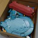 Toy Car Ramp Track, Climbing Hills Railcar Colorful Vehicles Construction Play Set with 12 Mini Racer Cars for Kids 3+(Dinosaur)