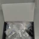 Asidrama 10 Pack Matte Black Kitchen Cabinet Knobs Dresser Knobs Drawer Knobs Single Hole Cabinet Pull Handles for Kitchen Wardrobe Cupboard